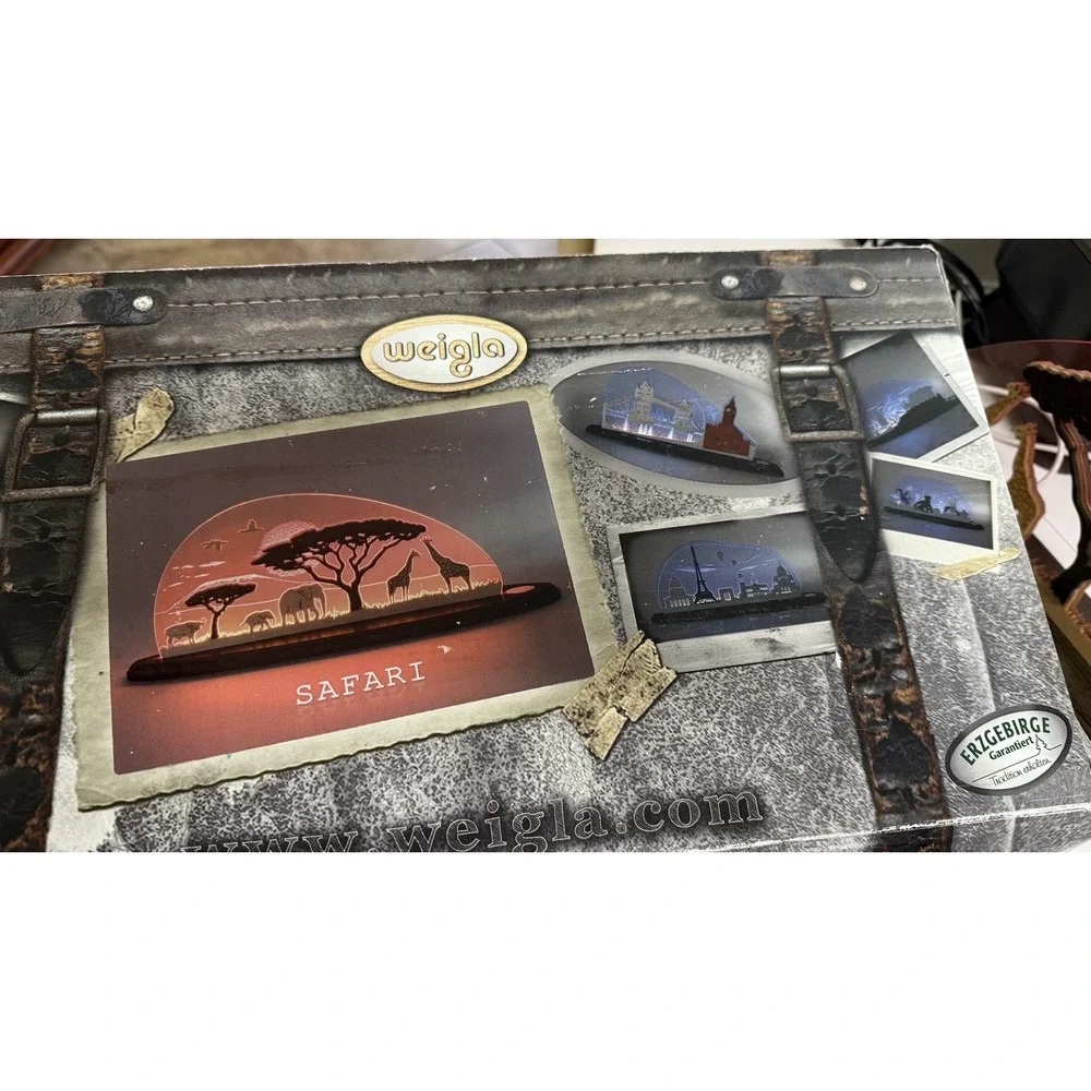 LED Motif Light Safari Schwibbogen Lights Arch Erzgebirge Room Light Decoration‎